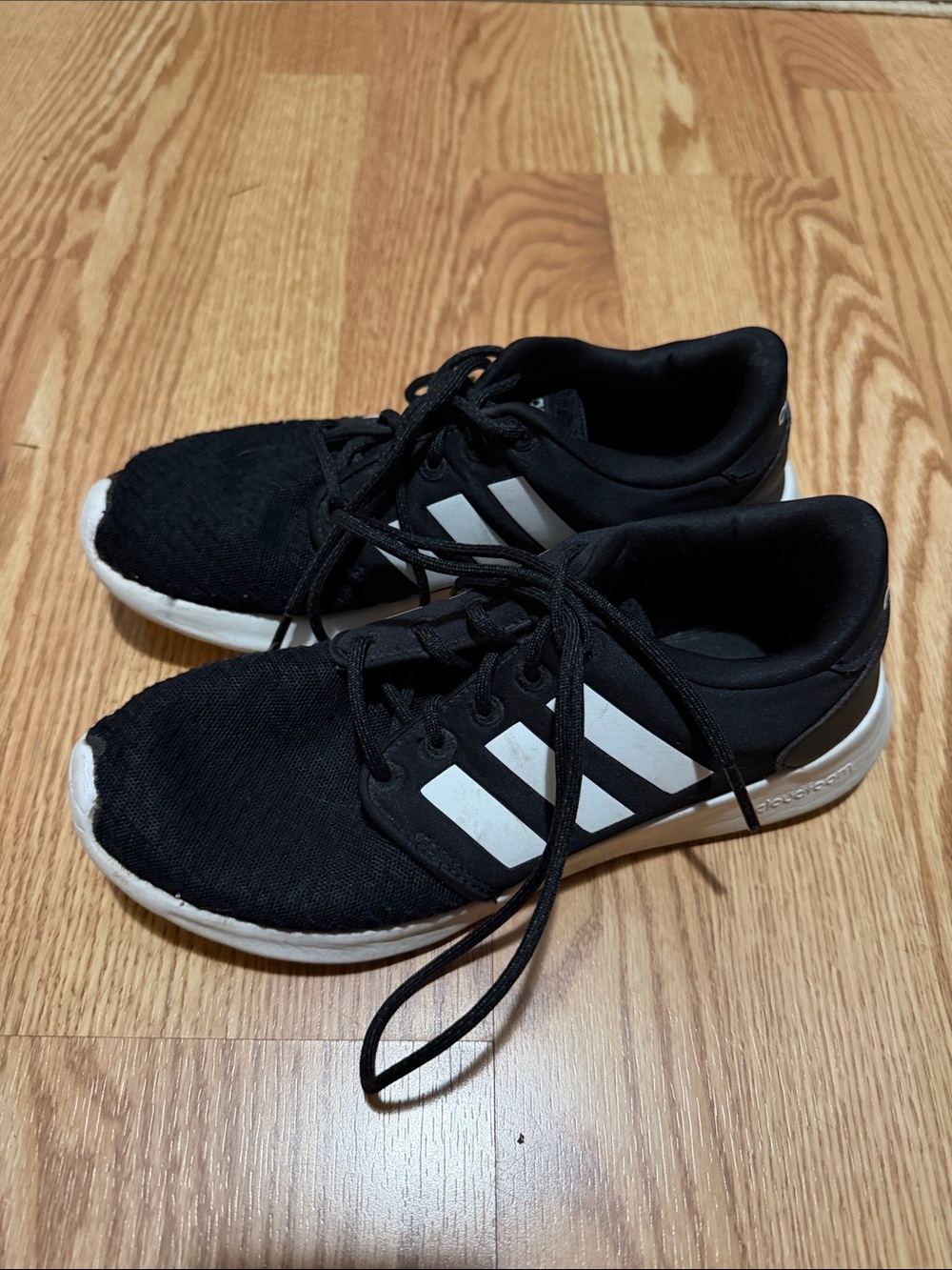 Adidas Black and White Sneakers